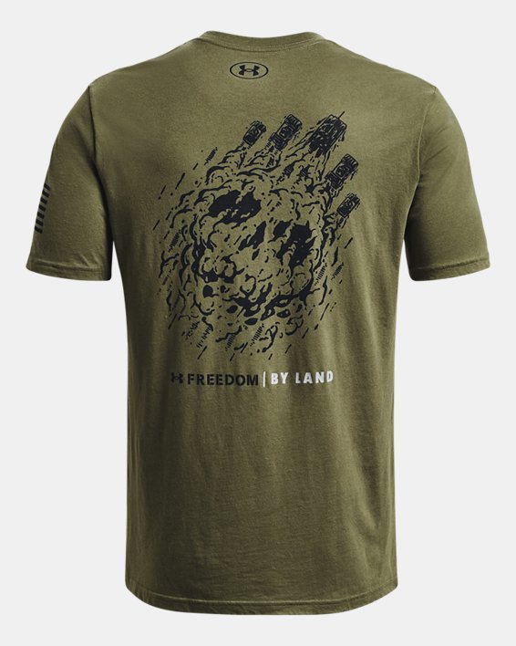 Men's UA Freedom By Land T-Shirt, Green, pdpMainDesktop image number 5
